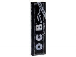 OCB KS Schwarz Premium Slim + Tips 32 Hefte je 32 Blatt