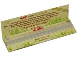 RAW Organic Hemp King Size Slim je 32 Blatt