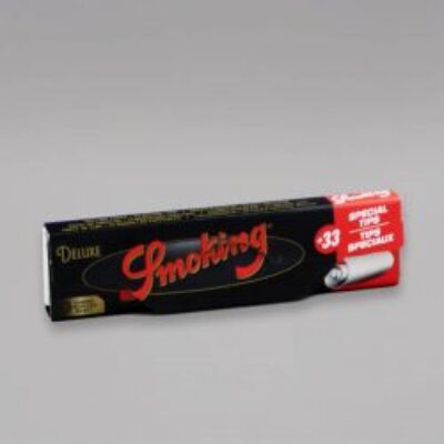 Smoking King Size Deluxe je 33 Blatt + Tips