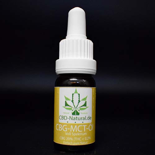 CBG-Öl 10ml 20% CBG Vollspektrum MCT Öl kaufen in Deutschland| CBD-natural.de